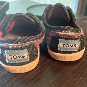 Unisex Toms size 3 (baby) Jean & Aztec style